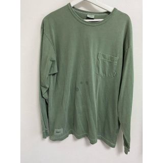 ダブルタップス(W)taps)のWTAPS  カーキ　ロンT  x02(Tシャツ/カットソー(七分/長袖))