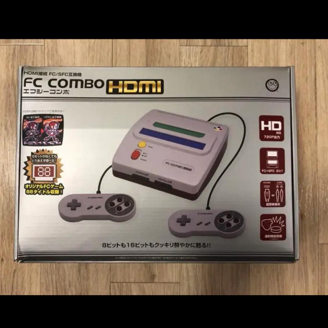 スーパーファミコン （FC/SFC互換機）エフシーコンボHDMI【FC COMBO HDMI】の通販 by ちゃん's shop｜スーパーファミコン ならラクマ