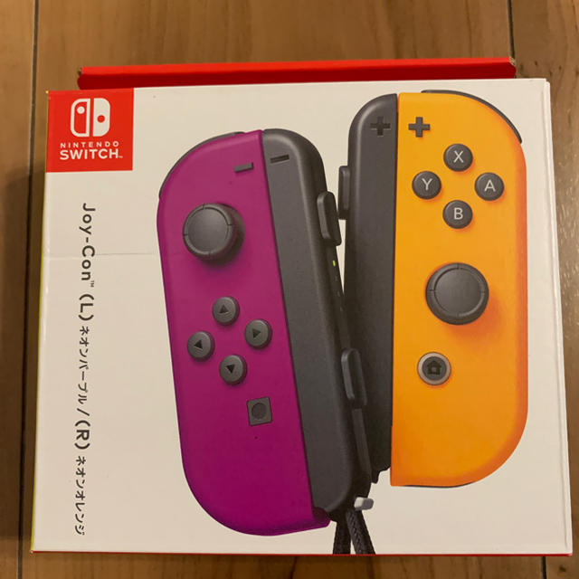 【新品未使用】Joy-Con ネオンパープル　ネオンオレンジ　スイッチあつまれどうぶつの森