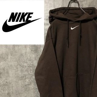 ナイキ(NIKE)の【くう。様専用☆】ナイキ☆メキシコ製ワンポイント刺繍ロゴスウェットパーカー(パーカー)