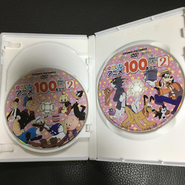 ゆかいなアニメ100本立て② DVD3枚組の通販 by choko's shop｜ラクマ