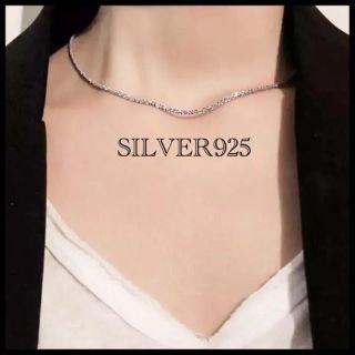 シルバー925 スターリングシルバー チェーン ネックレス お洒落(ネックレス)