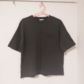 ジーユー(GU)のGU　Tシャツ　レディース　M(Tシャツ(半袖/袖なし))