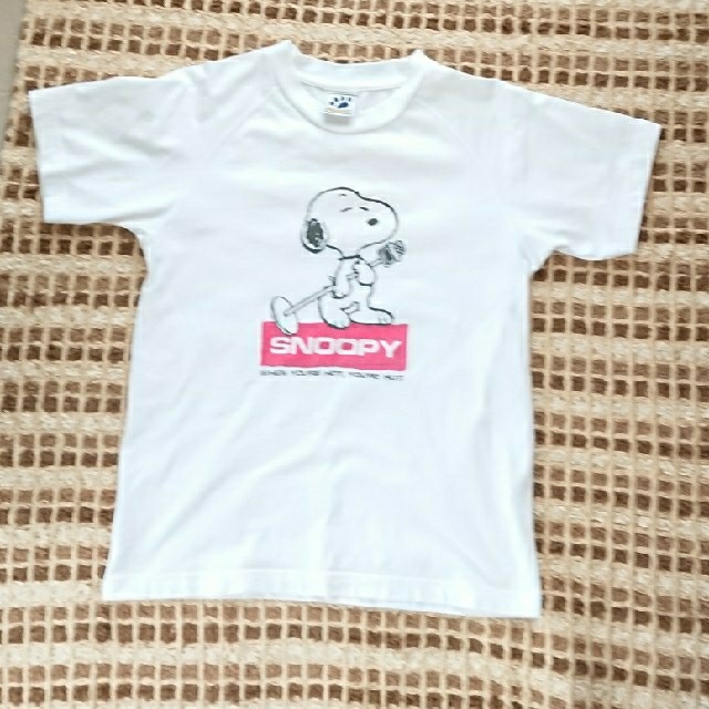 PEANUTS(ピーナッツ)のSNOOPY 古着Tシャツ レディースのトップス(Tシャツ(半袖/袖なし))の商品写真