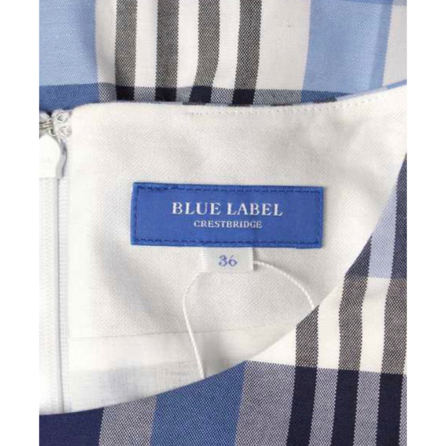 BURBERRY BLUE LABEL(バーバリーブルーレーベル)の5月削除　美品ブルーレーベルワンピース レディースのワンピース(ひざ丈ワンピース)の商品写真