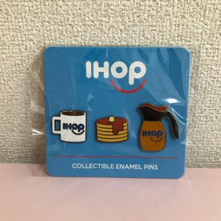 マクドナルド(マクドナルド)の【希少】IHOP（アイホップ）ピンバッジ アメリカ購入品　新品未使用・未開封(ノベルティグッズ)