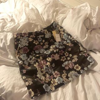 ロキエ(Lochie)のvintage flower miniskirt(ミニスカート)