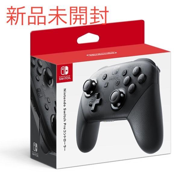 Nintendo Switch Proコントローラー 新品未開封 エンタメ/ホビーのゲームソフト/ゲーム機本体(家庭用ゲーム機本体)の商品写真