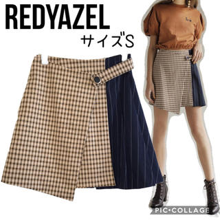 レディアゼル(REDYAZEL)のREDYAZEL チェック×ストライプスカート(ミニスカート)