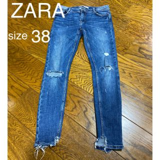 ザラ(ZARA)の【ZARA】デニム38(デニム/ジーンズ)