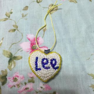 リー(Lee)の♡Leeビーズストラップ・キーホルダー♡(キーホルダー)