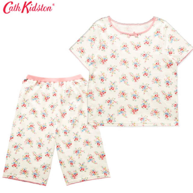 Cath Kidston(キャスキッドソン)の【新品】キャスキッドソン　キッズ　ルームウェア　上下セット キッズ/ベビー/マタニティのキッズ服女の子用(90cm~)(パジャマ)の商品写真