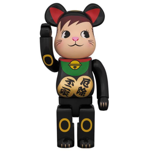 BE@RBRICK 招き猫 ポコちゃん 黒 400％その他