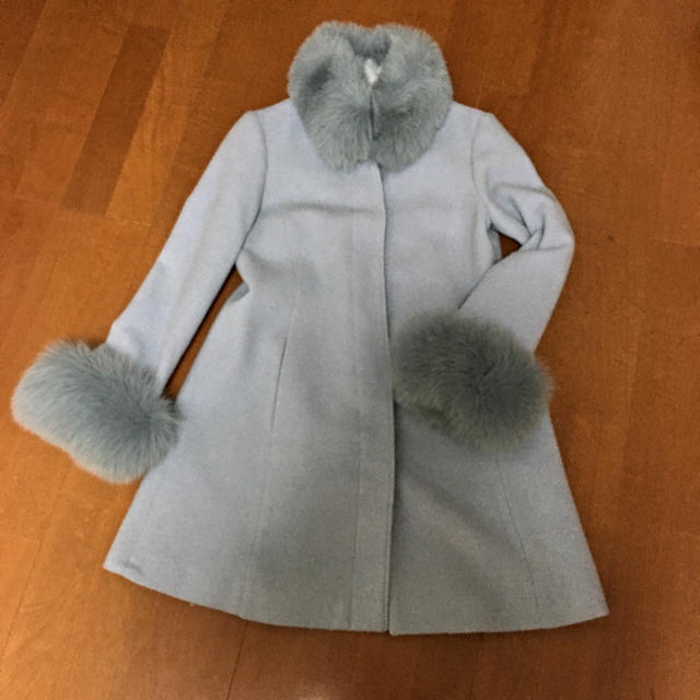 素晴らしい外見 SNIDEL snidelファー付きガーリーコート♡ - ロングコート 素晴らしい外見 SNIDEL snidelファー付きガーリーコート♡ - ロングコート