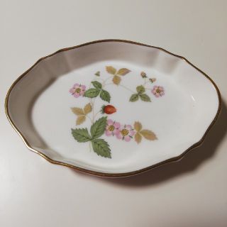 ウェッジウッド(WEDGWOOD)のWEDGWOOD　ワイルドストロベリー　トレー(食器)