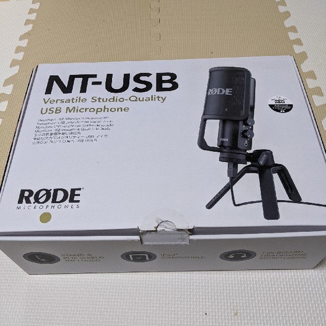 RODE NT-USB コンデンサーマイク 楽器のレコーディング/PA機器(マイク)の商品写真