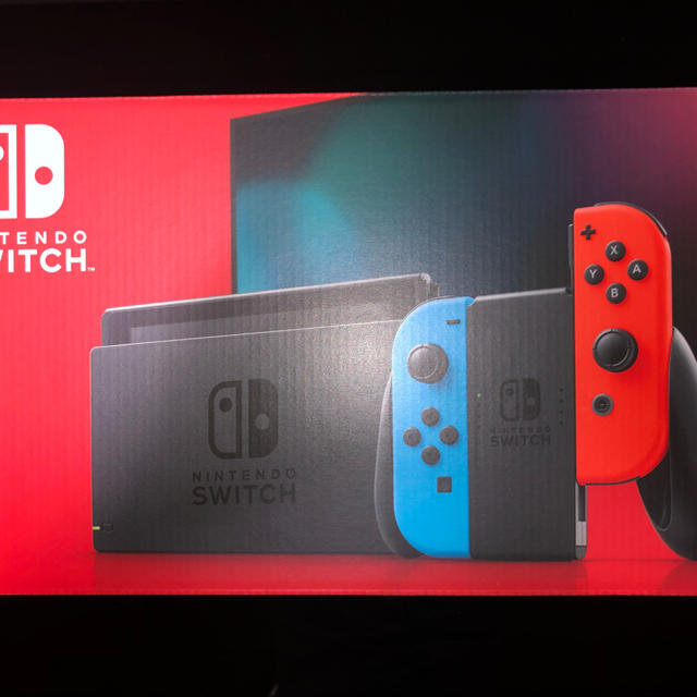 1台Joy-ConネオンブルーNintendo Switch (L) ネオンブルー / (R) ネオンレッド」