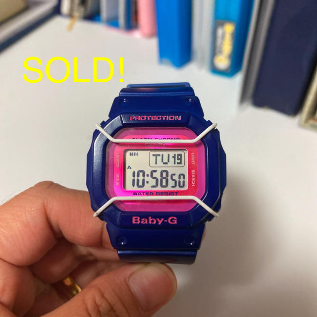 Baby-G(ベビージー)のCASIO BABY-G (G-SHOCK) レディースのファッション小物(腕時計)の商品写真