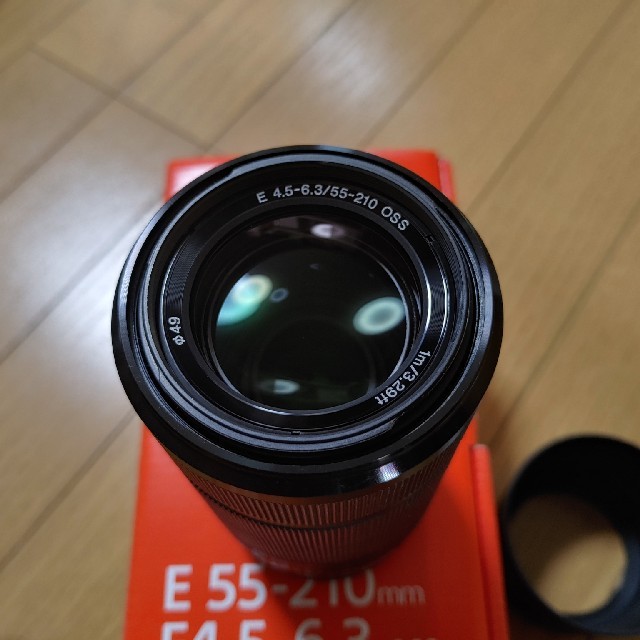 SONY(ソニー)のSONY E 55-210mm F4.5-6.3 OSS SEL55210 スマホ/家電/カメラのカメラ(レンズ(ズーム))の商品写真