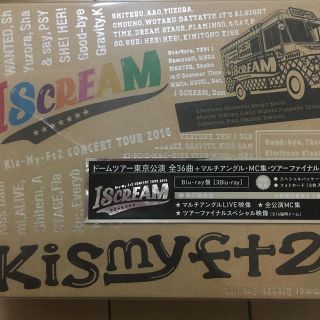 キスマイフットツー(Kis-My-Ft2)のCONCERT　TOUR　2016　I　SCREAM Blu-ray(アイドル)