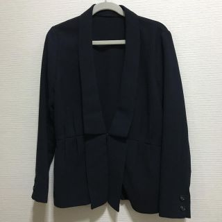 ザラ(ZARA)の新品未使用☆春夏ネイビージャケット スーツ 紺 ネイビー(テーラードジャケット)