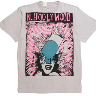 「N.HOOLYWOOD bakateee T-Shirt ライトグレー」に近い商品