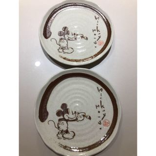 ディズニー(Disney)のミッキー　和柄小皿(食器)