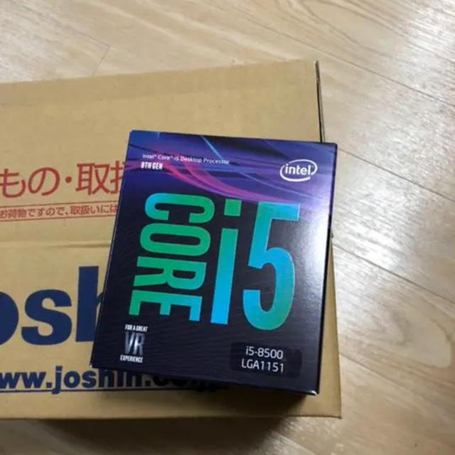 intel cpu core i5 8500 スマホ/家電/カメラのPC/タブレット(PCパーツ)の商品写真