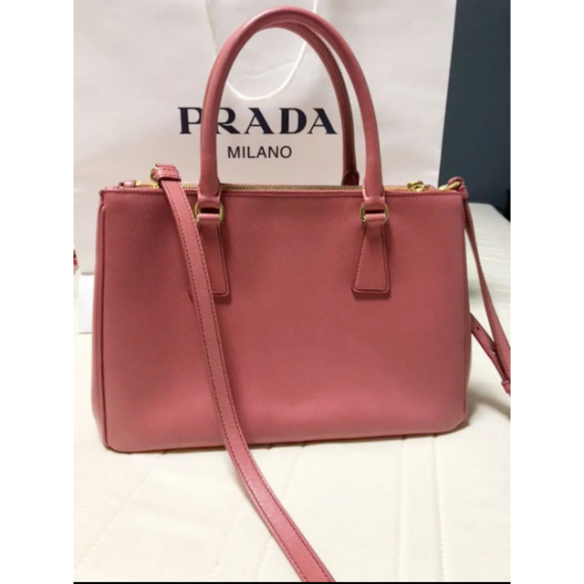 PRADA サフィアーノ　バッグ　ガレリア