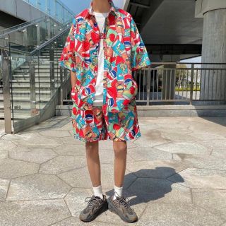 ラルフローレン アロハシャツ パンツ セットアップ Mサイズ