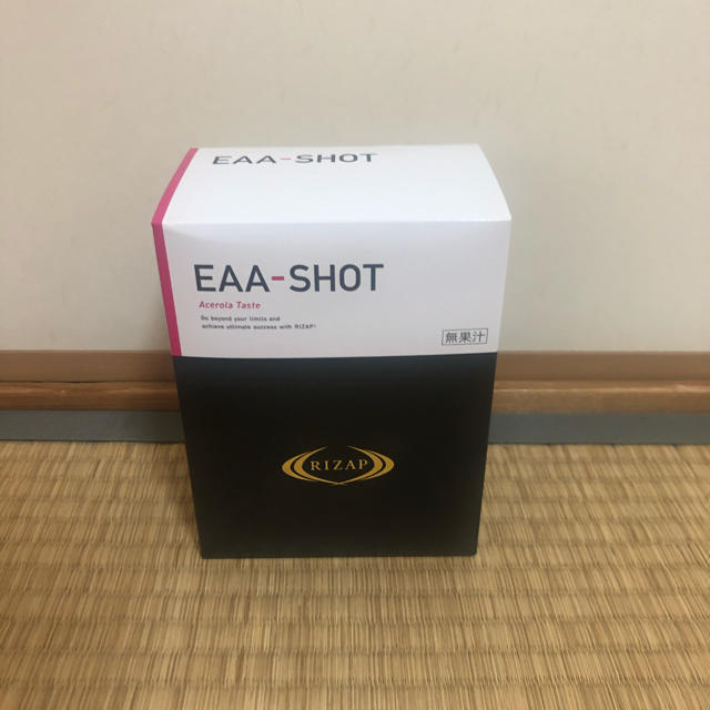 味の素(アジノモト)のRIZAPライザップ　EAA-SHOT アセロラ コスメ/美容のダイエット(ダイエット食品)の商品写真