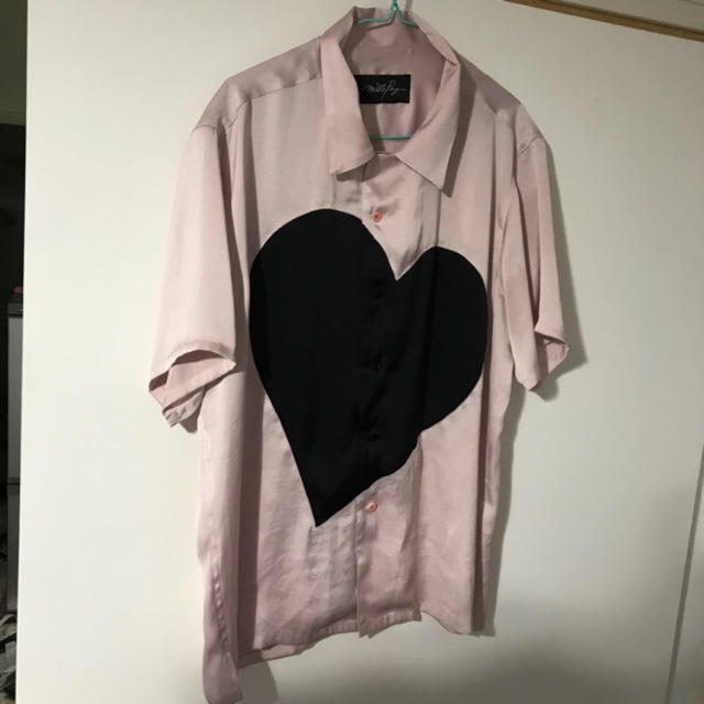 MILKBOY ミルクボーイ SILKY HEART シャツ ピンク | conceitopilatesbh.com