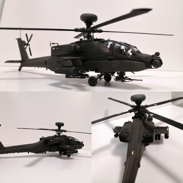 1/48ハセガワ　AH-64D　アパッチロングボウ