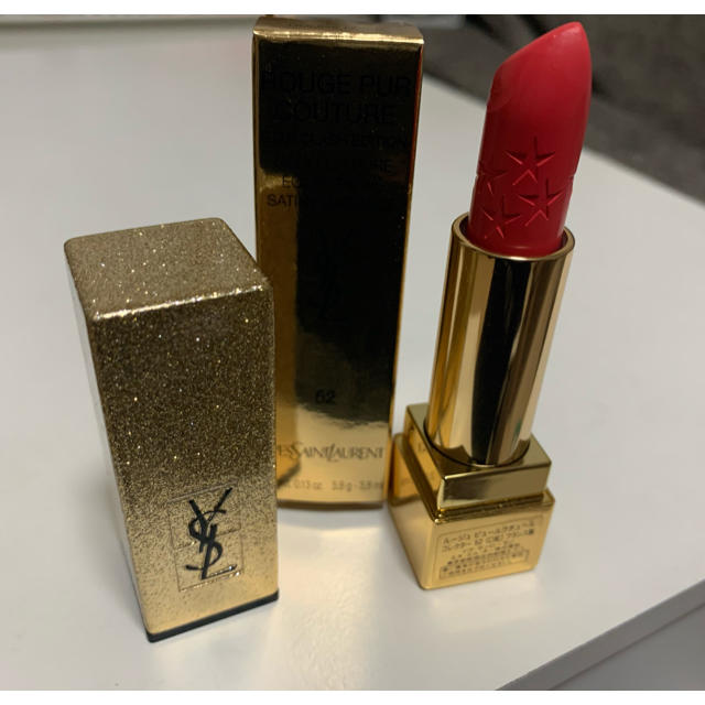 Saint Laurent(サンローラン)のYSL リップ　箱付 コスメ/美容のベースメイク/化粧品(口紅)の商品写真