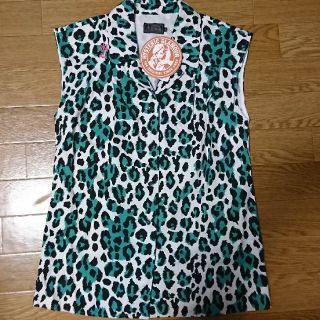 ヒステリックグラマー(HYSTERIC GLAMOUR)の新品 ヒステリックグラマー レオパード シャツ(シャツ/ブラウス(半袖/袖なし))