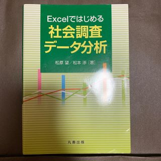 リンリン様専用　Ｅｘｃｅｌではじめる社会調査デ－タ分析(人文/社会)