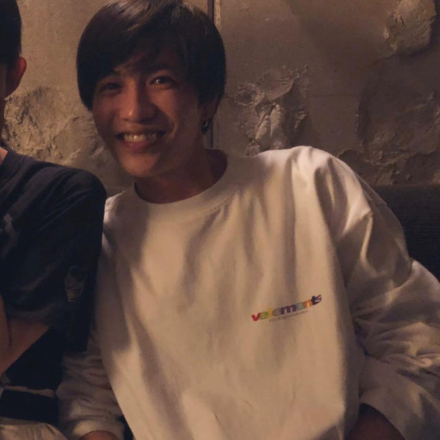VETEMENTS OVERSIZED I LOVE SLUTS TEE 転写