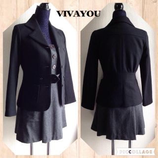 ビバユー(VIVAYOU)の美品♪VIVAYOU ワンピ&JKセット(スーツ)