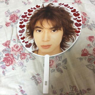 アラシ(嵐)の松本潤 ジャンボうちわ(アイドルグッズ)