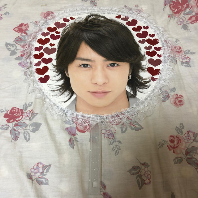 嵐(アラシ)の櫻井翔 ジャンボうちわ エンタメ/ホビーのタレントグッズ(アイドルグッズ)の商品写真