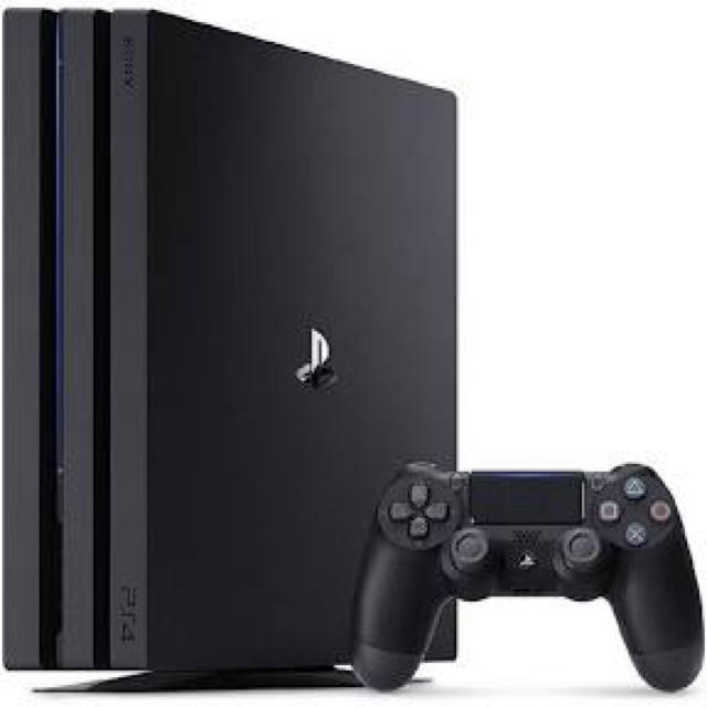 PlayStation4(プレイステーション4)の新品 PlayStation4 Pro CUH-7200BB01 エンタメ/ホビーのゲームソフト/ゲーム機本体(家庭用ゲーム機本体)の商品写真