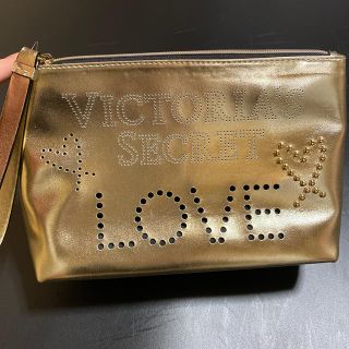 ヴィクトリアズシークレット(Victoria's Secret)のビクトリアシークレットゴールドポーチ(ポーチ)