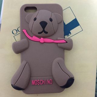 モスキーノ(MOSCHINO)のモスキーノ クマ iPhone5 ケース(モバイルケース/カバー)