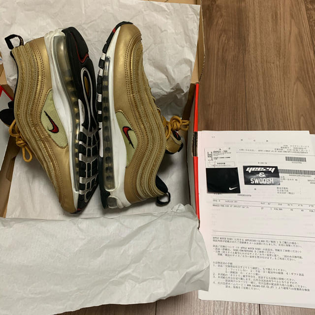 メンズair max  97 gold og 27㎝