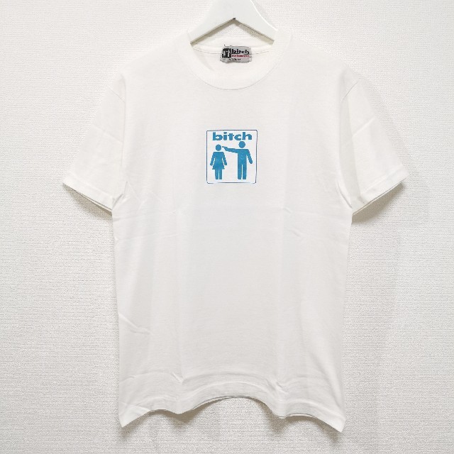 M 90s bitch skateboards ビッチ Tシャツ USA製 | フリマアプリ ラクマ