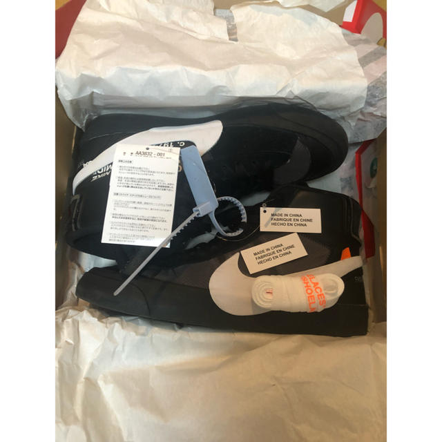 NIKE BLAZER THE 10 off-white 27cm