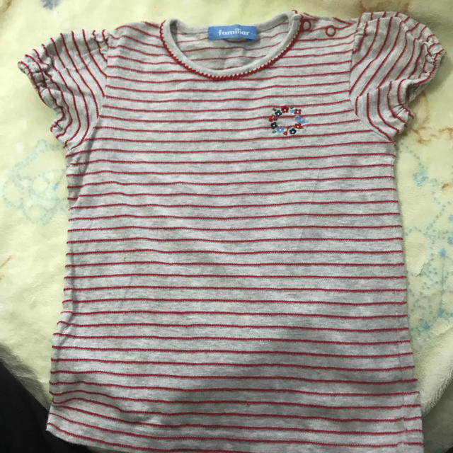 familiar(ファミリア)のfamiliar 110cm 半袖 キッズ/ベビー/マタニティのキッズ服女の子用(90cm~)(Tシャツ/カットソー)の商品写真