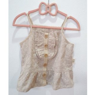 オリーブデオリーブ(OLIVEdesOLIVE)の未使用品【OLIVE des OLIVE Doll】レースチュニック♡ 100(Tシャツ/カットソー)