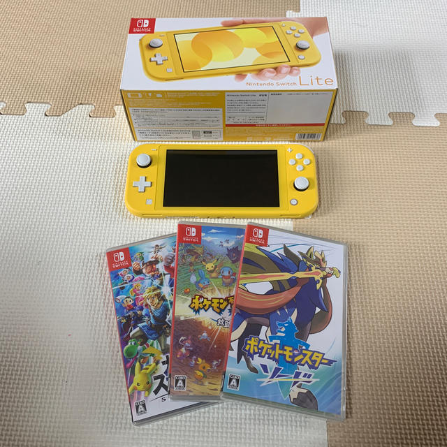 ゲームソフト/ゲーム機本体Nintendo Switch Lite ソフト3点セット