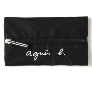 アニエスベー(agnes b.)のあや様専用【完売‼️新品未使用‼️】agnes b. ロゴ刺繍ペンケース(ポーチ)